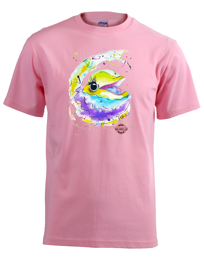 Kids T Shirts Samples Dolphin Pink